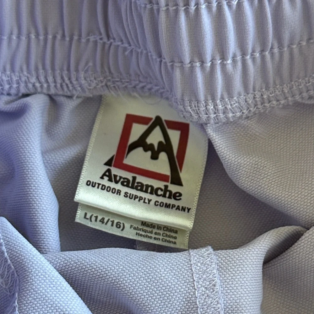 Avalanche Kids Light Purple Elastic Shorts